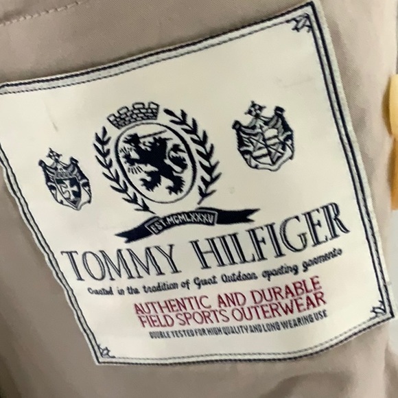 NWOT Tommy Hilfiger Men’s Linen Bomber Jacket. Caramel color. Size Large - Picture 5 of 16